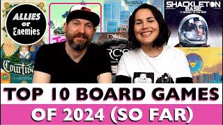 Top 10 Board Games of 2024 (So Far)