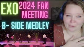 FIRST Reaction to EXO - 2025 FAN MEET B-SIDE MEDLEY 🩷