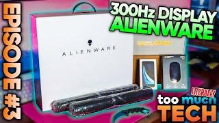 LITERALLY Too Much Tech Unboxing! (Ep.3) (300Hz Alienware, SK64S Optical, Mito Laser Desk Pad)