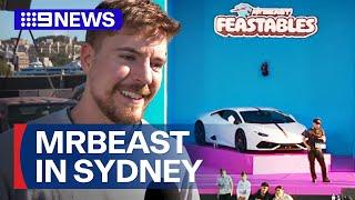 Aussies win cars in MrBeast giveaway | 9 News Australia