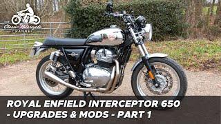 Royal Enfield Interceptor 650 - channel project bike - part 1