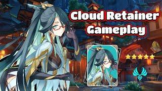 Cloud Retainer Gameplay Explained!!! Genshin impact 4.4
