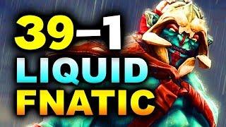 LIQUID vs FNATIC - 39-1 GG!!! - #TI8 THE INTERNATIONAL 2018 DOTA 2