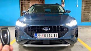 Ford Focus 2023 - LED lights, indicators, new SYNC4 touchscreen & AC controls