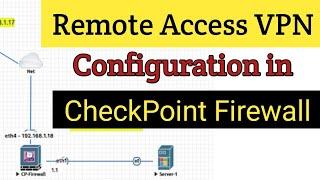 Day-12 | Remote Access VPN Configuration in checkpoint firewall | SSL VPN configuration