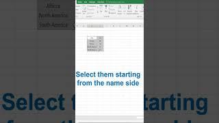 Shortcut you never know it exist #microsoft #excel #sorting