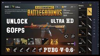 Unlock 60FPS And Ultra HD Pubg Mobile v0.6 On Tencent Gaming Buddy Emulator