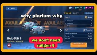 mech arena railgun 8. [ but only for pay-to-win players]