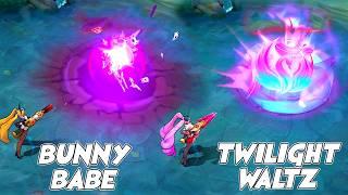 Layla Twilight Waltz VS Bunny Babe Starlight Skin Comparison