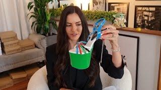 Amanda Unboxes Strappy Green Blue And Red 8 Inch Stainless Steel High Heel Platform Shoes