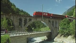 Swiss Railway Journeys - Glacier Express - Part 1 - Zermatt-Brig-Disentis