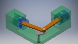 Auto CAD - Animation of Double Moving Piston