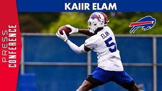 Kaiir Elam: "Play Fast And Free" | Buffalo Bills