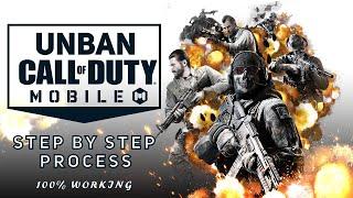 How to Unban Call of Duty mobile  ~ Quickest way to Unban your Call of Duty account