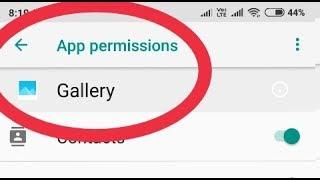 Fix Gallery Problem Solve || And All Permission Allow Gallery in Xiaomi Redmi Note 5 Pro