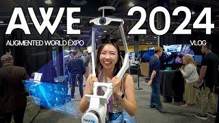 Come with me to the world's largest XR conference! | AWE USA 2024 | VR/AR/MR