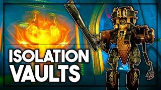 WARFRAME NECRAMECH FARMEN (Isolation Vaults)  Warframe Gameplay German