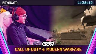 Call of Duty 4: Modern Warfare by bryonato in 1:38:15- Awesome Games Done Quick 2025