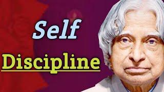 Self Discipline || Dr APJ Abdul Kalam Sir Quotes || @WordsOfGoodness