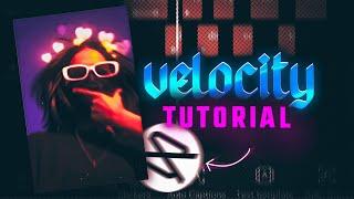 Advance Velocity Edit Tutorial CapCut | Hindi