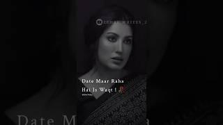 Date Maar Raha Hai Is Waqt | Zehri Writes 2 Status |  #ytshorts #shorts #trending #sad