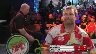 WDDA Winmau World Cup darts 2019 - Singles wheelchair semi final 1