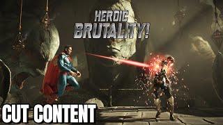 Unused Heroic Brutality Finishers - Injustice 2