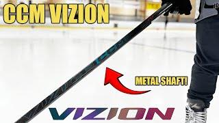 Unreleased CCM Vizion Hockey Stick - What's different and new ?