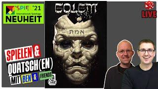 GOLEM - Cranio Creations 2021 • Live Let's Play mit Flo & Ben - SPIEL 2021 Messeneuheit