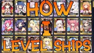 [Azur Lane] Ship Leveling Guide - How to get your ships to 120