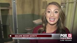Escape room safety in Las Vegas