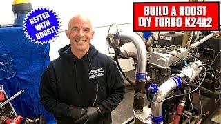 DIY JDM TURBO K24A2 HONDA-BOOST & BALACE SHAFTS