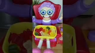 Greedy Granny so happy with Assorted Gummy Bear #shorts #greedygranny #viralshorts #lifehacks #asmr