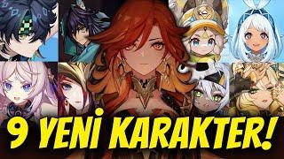 NATLAN VİDEOSU GELDİ! YENİ 9 KARAKTER GELİYOR | Tepki & İnceleme |  Genshin Impact Türkçe