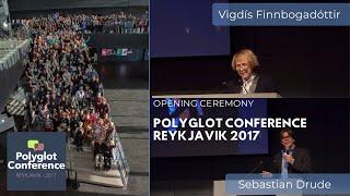 Vigdís Finnbogadóttir & Sebastian Drude - The Polyglot Conference Opening Ceremony