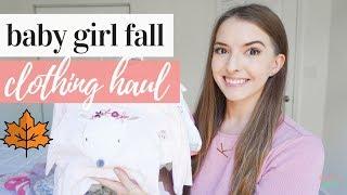 BABY GIRL FALL CLOTHING HAUL 2018 | MARSHALLS AFFORDABLE HAUL | Kayla Buell