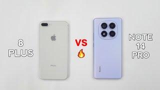 iPhone 8 Plus vs Redmi Note 14 Pro Speed Test