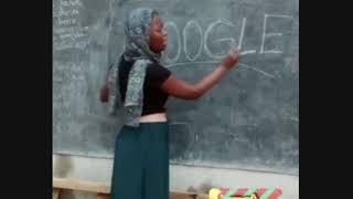 TEACHER PRONOUNCING GOOGLE- VERY FUNNY