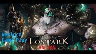 Lost Ark - Warlord Game play VS Valtan (Red Build)