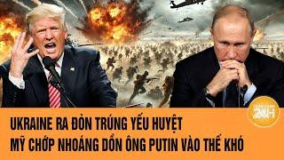 Thời sự quốc tế 14/3: Ukraine ra đòn trúng yếu huyệt, Mỹ chớp nhoáng dồn ông Putin vào thế khó