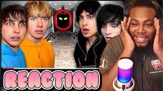 HOLY SPOOKY! Sam & Colby Ghost Hunting at Haunted Insane Asylum (ft. Jake & Johnnie) | REACTION