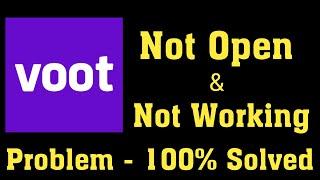 How To Fix Voot App Not Open Problem Android & Ios - Fix Voot App Not Working Problem Solved