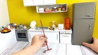 Tour pela Casa da Barbie: Minha Cozinha - DIY Miniatura