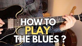 Learn Three Styles Of Blues Rhythm Playing in E-Major - Guitar Lesson