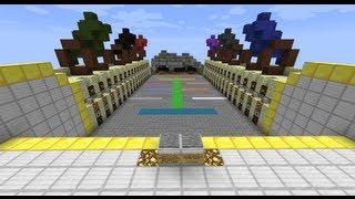 "Blocks vs. Zombies": Minecraft Tower Defense Mini-Game -- SethBling's Million Sub Special