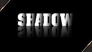 Typography Edit | Shadow Text Effect With Reflection in CorelDraw 2023