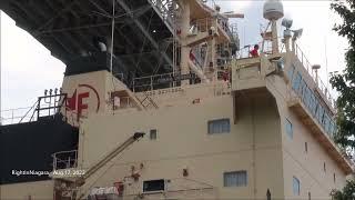 Ships FEDERAL CHURCHILL, MANITOULIN & FRONTENAC at Port Colborne, Welland Canal, 2022