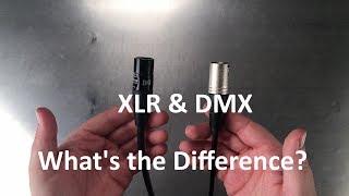 XLR & DMX cables | What's the Difference?