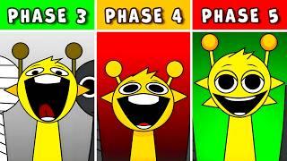 Incredibox Sprunki: Everyone Is Alive - Phase 3 vs Phase 4 vs Phase 5