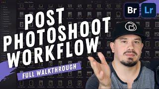 How to EDIT and ORGANIZE photos FAST (Adobe Bridge & Lightroom)